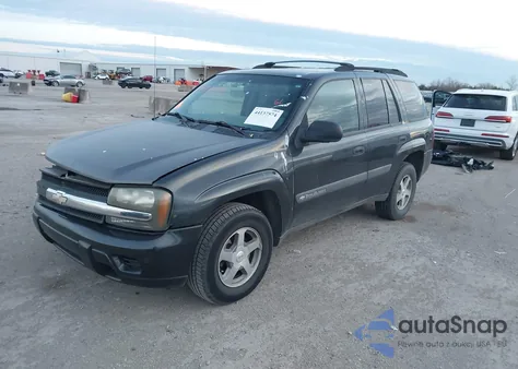 2004 Chevrolet Trailblazer Ls из США, поврежденный, VIN 1GNDS13S242136887